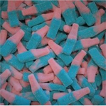Bouteille Rose et Bleu - Halal
