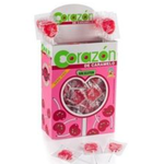 Mini sucette coeur Cerise